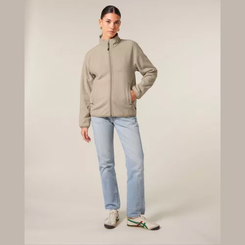 Trekker uniszex polárdzseki (3XL, Desert Dust)