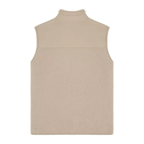 Liner uniszex ujjatlan sherpa mellény (2XL, Desert Dust)