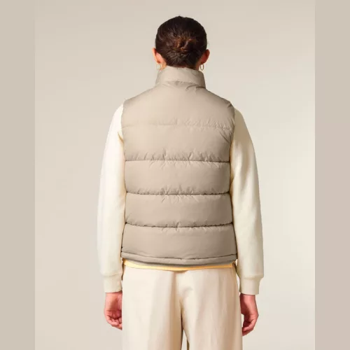 Uniszex pufi mellény (2XL, Desert Dust)