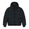 Puffer oversized pufi dzseki (2XL, Black)