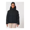 Puffer oversized pufi dzseki (2XL, Black)