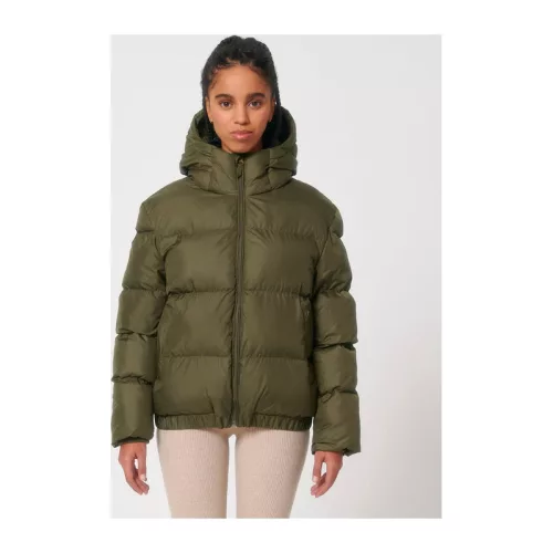 Puffer oversized pufi dzseki (XL, British Khaki)