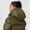 Puffer oversized pufi dzseki (3XL, British Khaki)