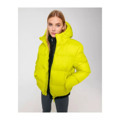 Puffer oversized pufi dzseki (L, Lime Flash)