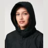 Padded Parker uniszex bélelt parker dzseki (XL, Black)