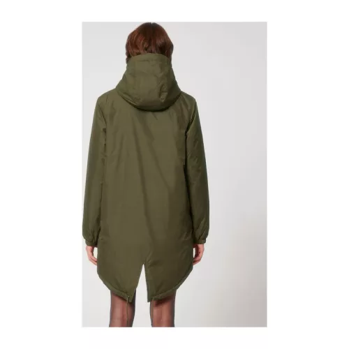 Padded Parker uniszex bélelt parker dzseki (XL, British Khaki)