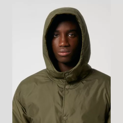 Padded Parker uniszex bélelt parker dzseki (2XS, British Khaki)