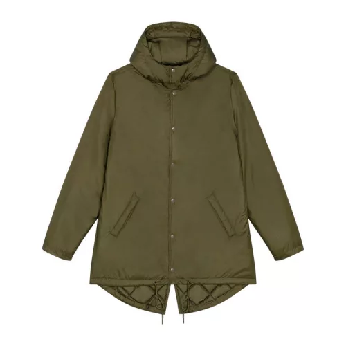 Padded Parker uniszex bélelt parker dzseki (2XL, British Khaki)