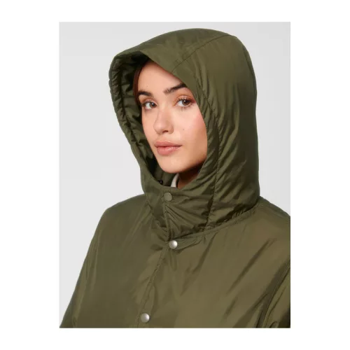 Padded Parker uniszex bélelt parker dzseki (2XL, British Khaki)