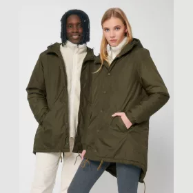   Padded Parker uniszex bélelt parker dzseki (3XL, British Khaki)