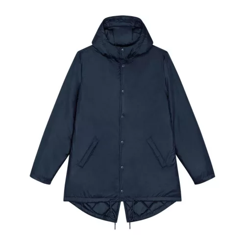 Padded Parker uniszex bélelt parker dzseki (S, French Navy)