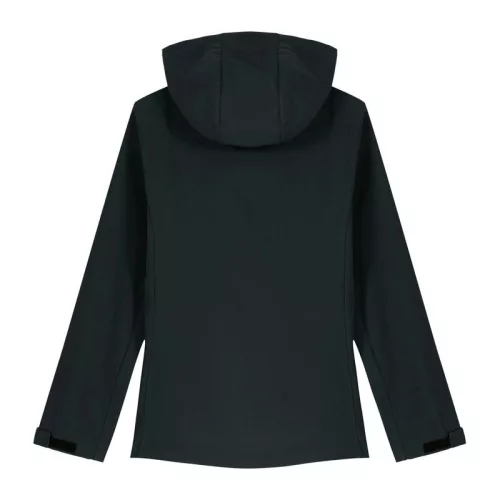 Stella Discoverer női kapucnis softshell kabát (M, Black)