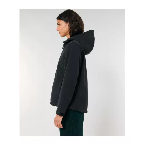 Stella Discoverer női kapucnis softshell kabát (XL, Black)
