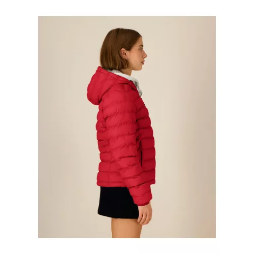 Női bélelt kabát (XL, Red)