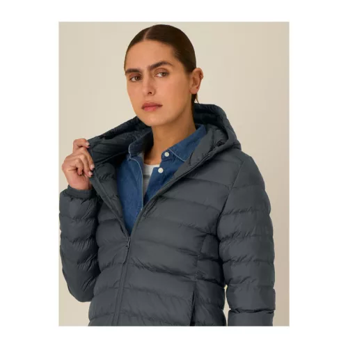 Női bélelt kabát (XL, Anthracite)