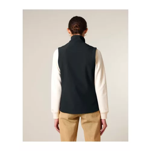 Stella Trail Blazer női ujjatlan softshell mellény (XL, Black)