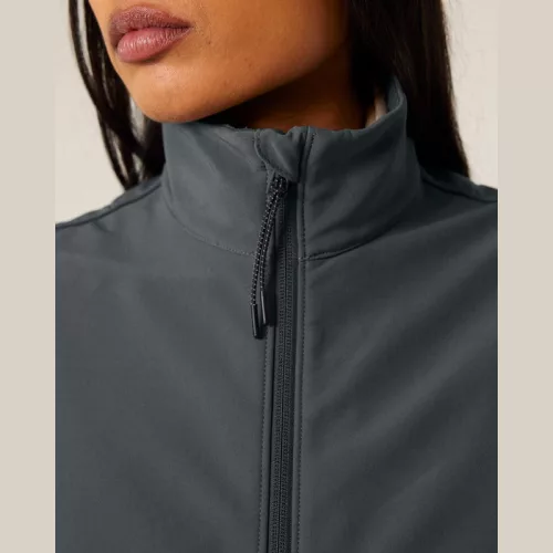 Stella Trail Blazer női ujjatlan softshell mellény (M, Anthracite)