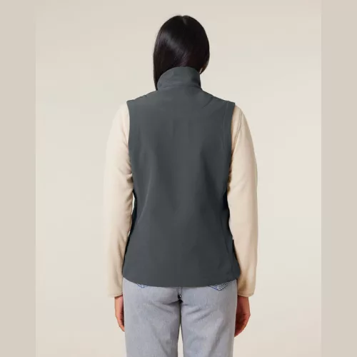 Stella Trail Blazer női ujjatlan softshell mellény (XL, Anthracite)