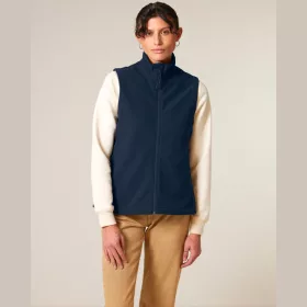   Stella Trail Blazer női ujjatlan softshell mellény (L, French Navy)