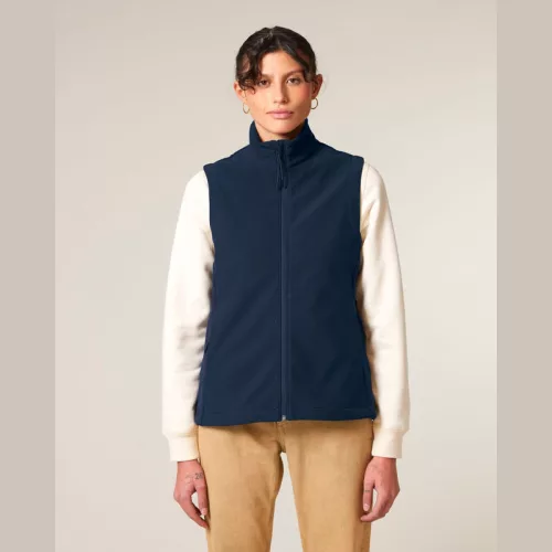 Stella Trail Blazer női ujjatlan softshell mellény (L, French Navy)
