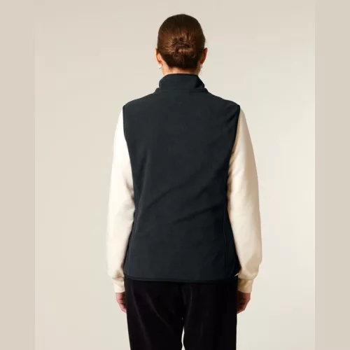 Stella Quester női ujjatlan polár mellény (XL, Black)