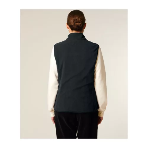 Stella Quester női ujjatlan polár mellény (2XL, Black)