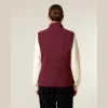Stella Quester női ujjatlan polár mellény (L, Burgundy)