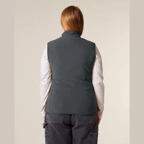 Stella Quester női ujjatlan polár mellény (XL, Anthracite)