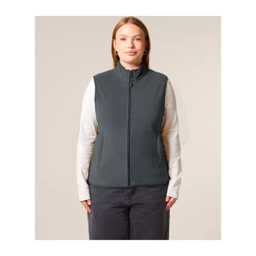 Stella Quester női ujjatlan polár mellény (2XL, Anthracite)