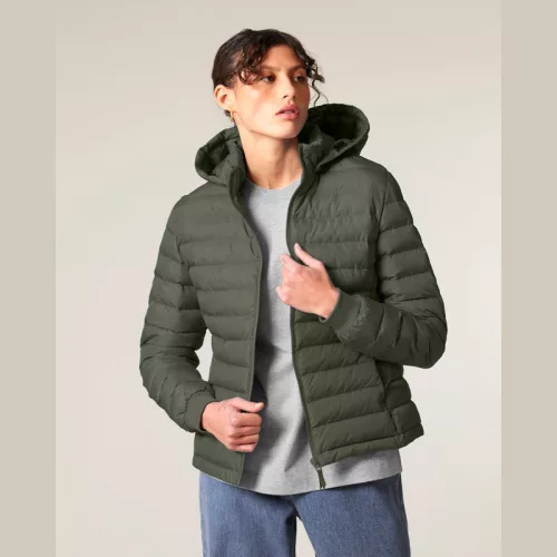 Stella Voyager női steppelt dzseki (XS, Khaki)