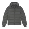 Stella Voyager gyapjúhatású női steppelt dzseki (M, Deep Metal Heather Grey)