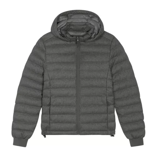 Stella Voyager gyapjúhatású női steppelt dzseki (XL, Deep Metal Heather Grey)
