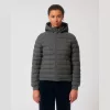 Stella Voyager gyapjúhatású női steppelt dzseki (2XL, Deep Metal Heather Grey)