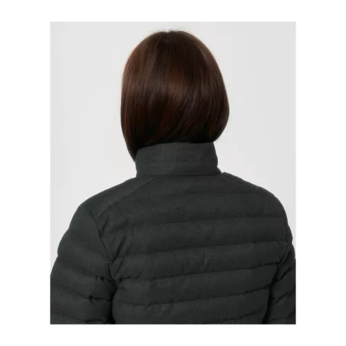 Stella Voyager gyapjúhatású női steppelt dzseki (XS, Dark Heather Grey)