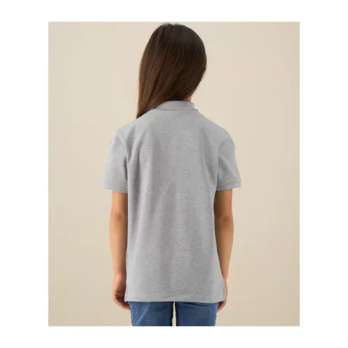 Mini Sprinter gyerekpóló (5-6/110-116cm, Heather Grey)