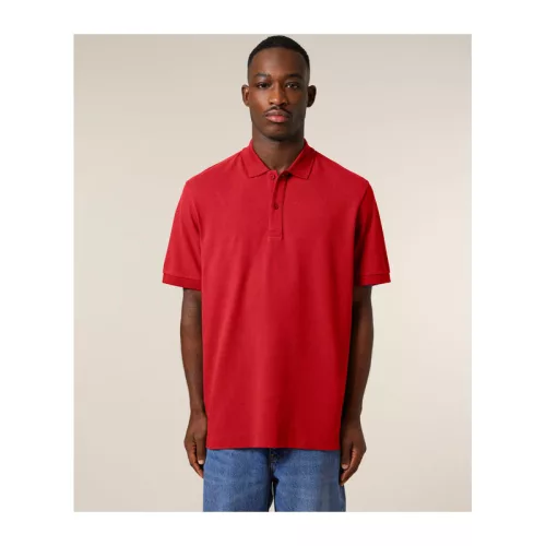 Prepster 2.0 uniszex póló (S, Red)