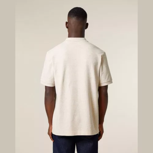 Prepster 2.0 uniszex póló (L, Eco Heather)