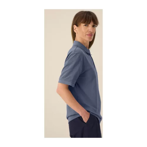 Prepster 2.0 uniszex póló (L, Blue Grey)