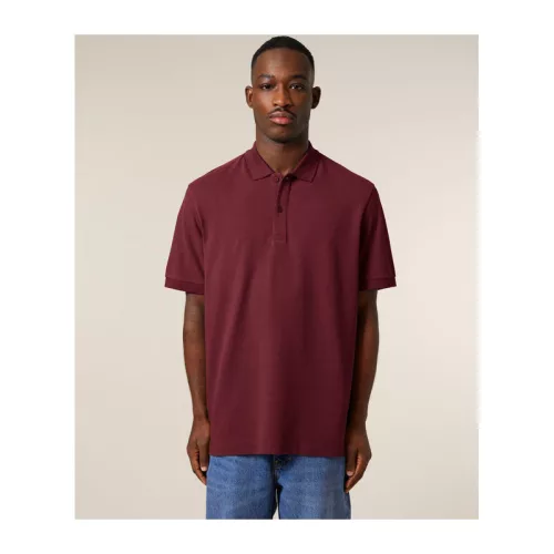 Prepster 2.0 uniszex póló (2XS, Burgundy)