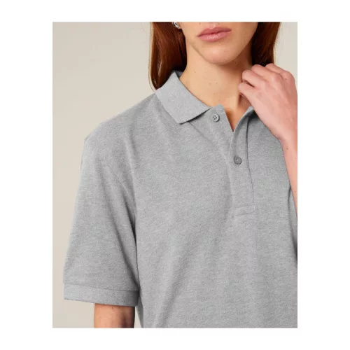 Prepster 2.0 uniszex póló (M, Heather Grey)