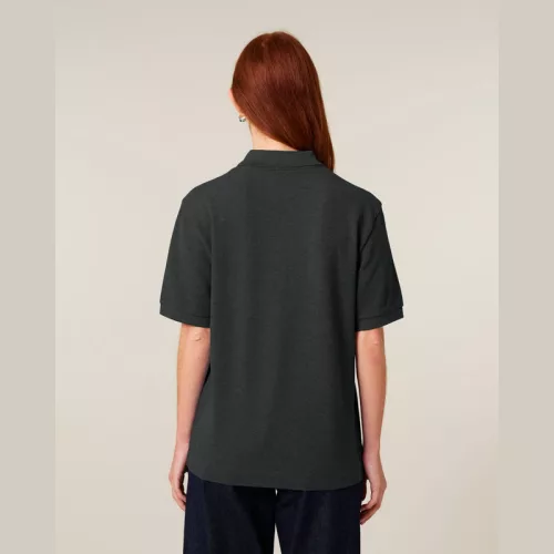 Prepster 2.0 uniszex póló (L, Dark Heather Grey)