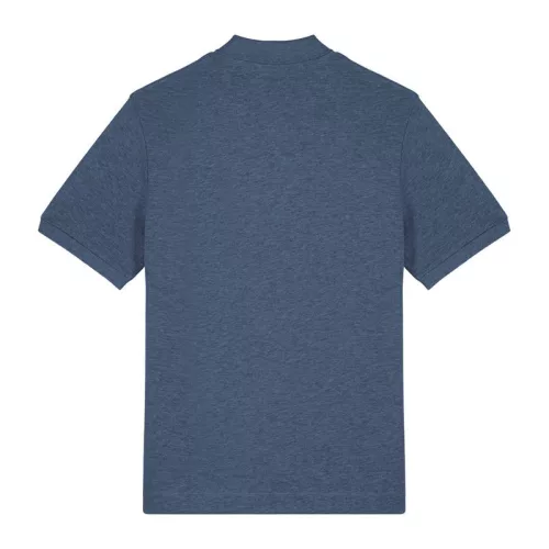 Prepster 2.0 uniszex póló (L, Dark Heather Blue)