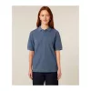Prepster 2.0 uniszex póló (XS, Dark Heather Blue)