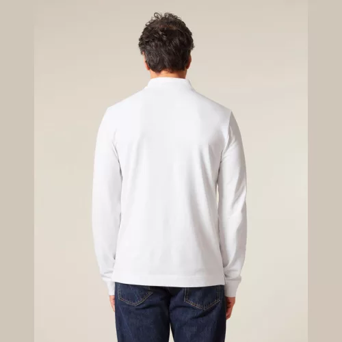 Prepster 2.0 hosszú ujjú póló (L, White)