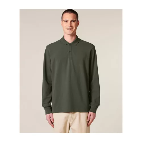 Prepster 2.0 hosszú ujjú póló (L, Khaki)