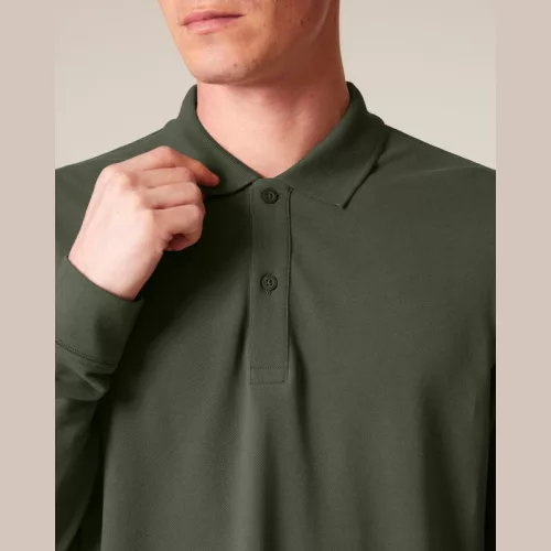 Prepster 2.0 hosszú ujjú póló (XS, Khaki)