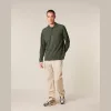 Prepster 2.0 hosszú ujjú póló (XS, Khaki)