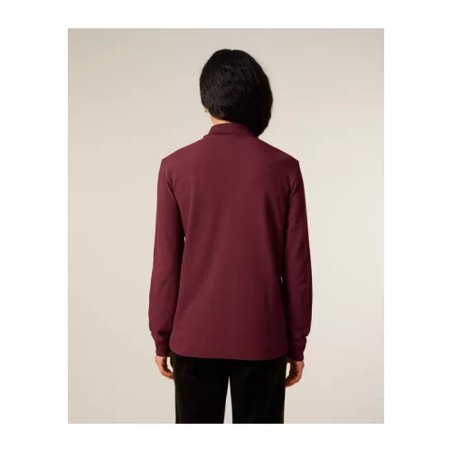 Prepster 2.0 hosszú ujjú póló (XL, Burgundy)