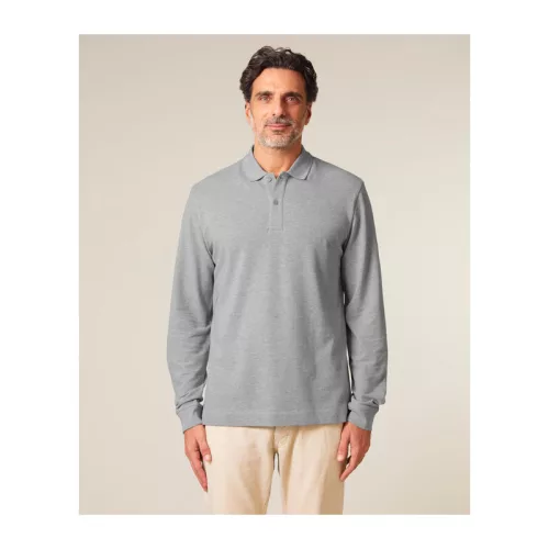 Prepster 2.0 hosszú ujjú póló (S, Heather Grey)