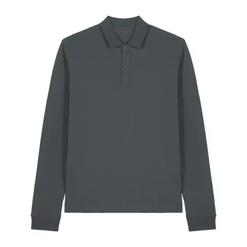 Prepster 2.0 hosszú ujjú póló (L, Anthracite)